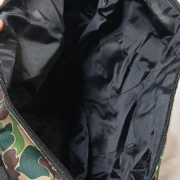 Bape Green Camo Duffel Bag